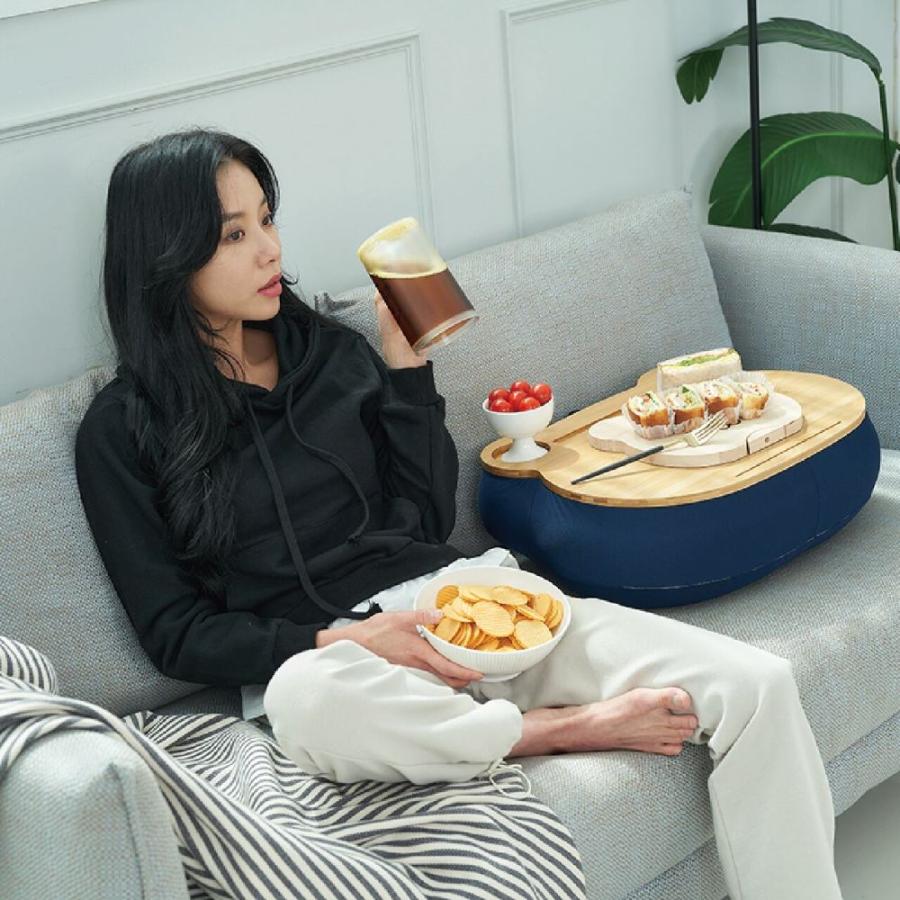 ひざ上 膝上 テーブル テーブルクッション 多機能 デスク スマホ