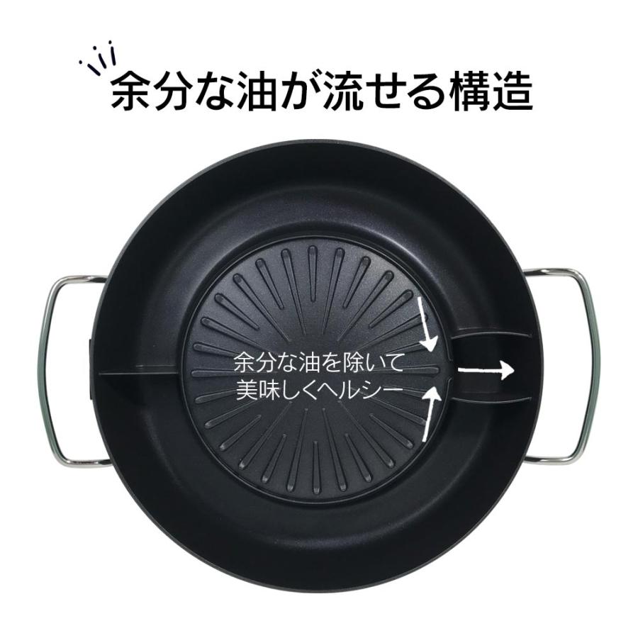 わいわい焼きしゃぶ鍋 電気 一台3役 焼肉 しゃぶしゃぶ 焼きしゃぶ 焼きプレート 深鍋 同時調理 スモークレス 多機能 NX-YS01｜vt-web｜07