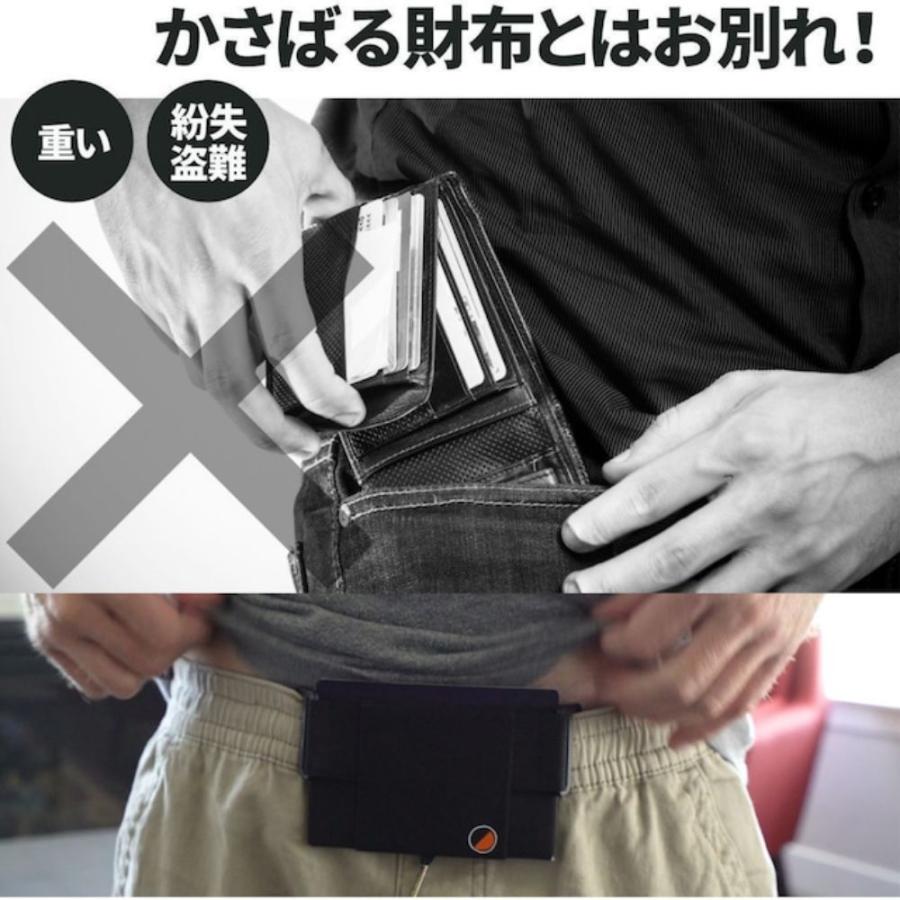 超薄型 ウエストポーチ One80 Pouch スマホ型スタンダード ラージ ワン