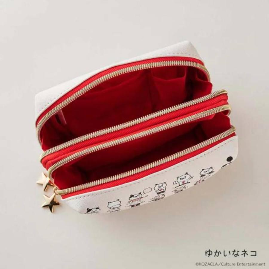 ポーチ 猫 小物入れ 小さめ ネコ 動物 キャラクター NEKONOBA