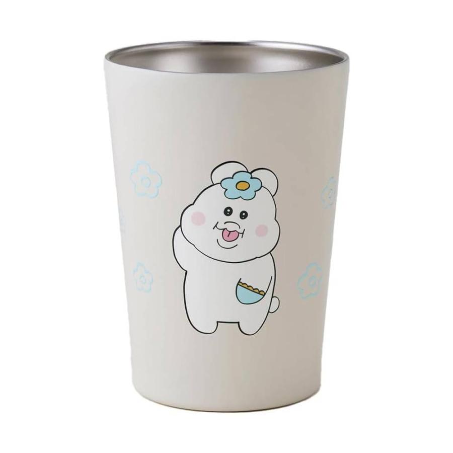 ローソン HMV んぽちゃむ ステンレスサーモタンブラー 新品未使用 ローソン HMV んぽちゃむ ステンレスサーモタンブラー 新品未