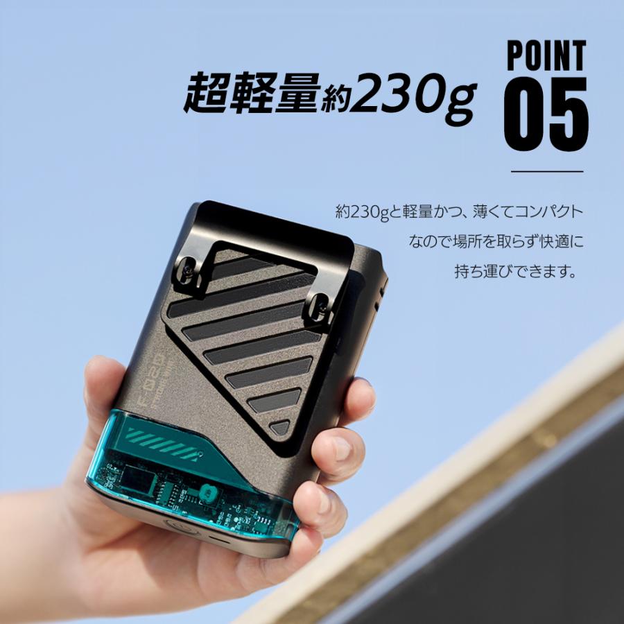 nikome 腰掛け扇風機 静音 小型 コンパクト 屋外作業 熱中症 2026 充電