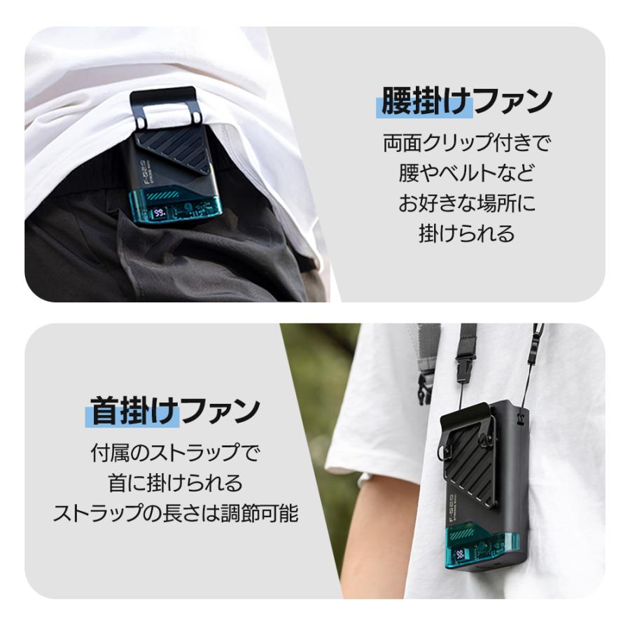 nikome 腰掛け扇風機 静音 小型 コンパクト 屋外作業 熱中症 2026 充電