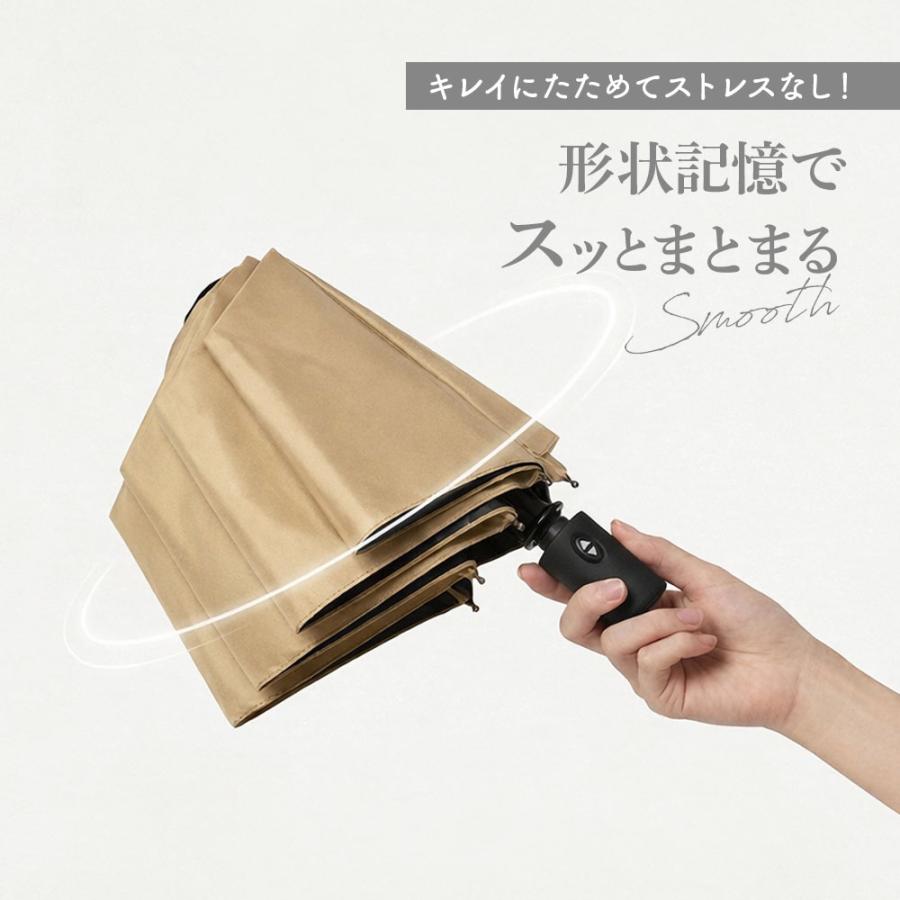 ワンタッチ 自動開閉 】日傘 折りたたみ 完全遮光 UVカット率100％ 傘