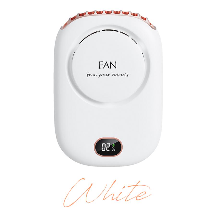 VERTEX STYLE（ヴァーテックススタイル） 首掛け扇風機 2024新版 軽量