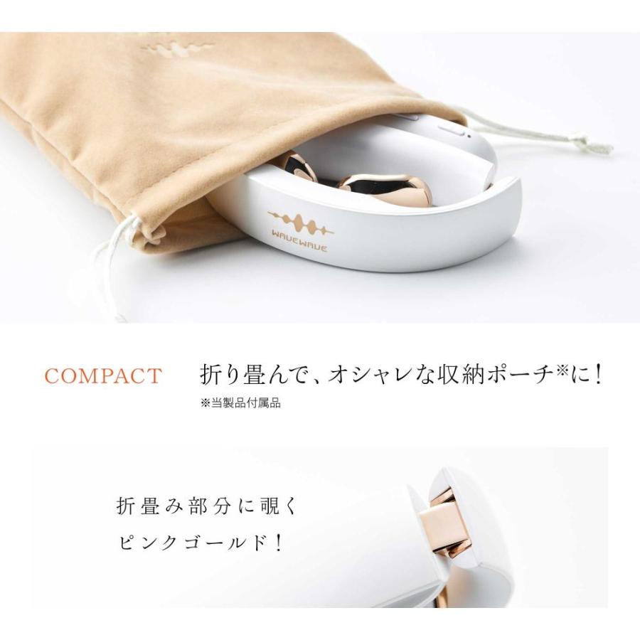 WAVEWAVE 【正規品】WAVEWAVE EMS POCKET HEAT NECK 2 温熱 EMS