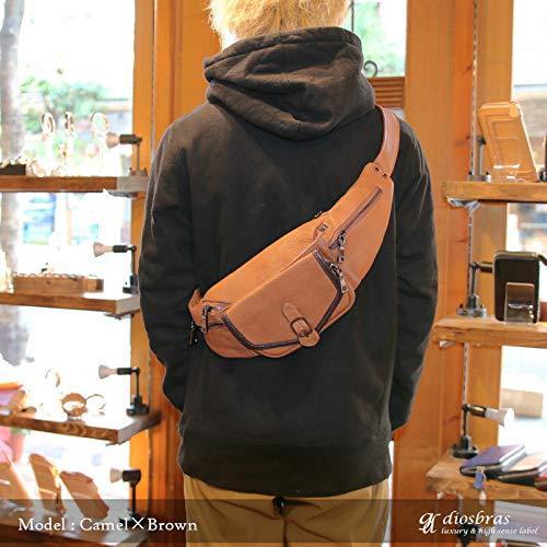 ボディバッグ レザーバッグ 本革 ワンショルダーバッグ 革 バッグ メンズ メンズファッション ハンドメイド レザー ボディーバッグ ショル レザー バッグ ヴィトンカレン A B07k6mnnt8 25 ショッピング超特価