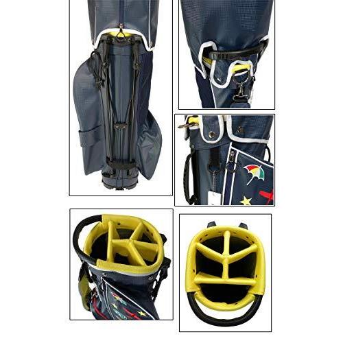 ほぼ未使用 アーノルド・パーマー PU スタンドバック APCB-08J 9型 キャディバック (ホワイト) 【L1758361208】(11140円)