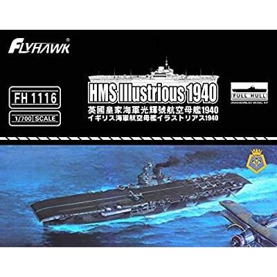 人気商品 フライホークモデル 1116 Flyfh プラモデル 1940 イラストリアス 航空母艦 イギリス海軍 1 700 船 ボート