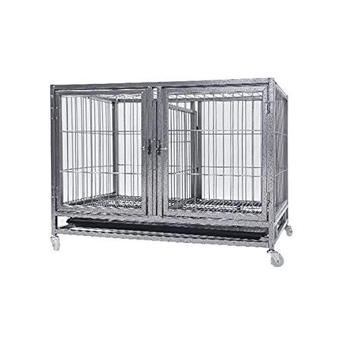 ペット ケージ 小型犬用 大型1段 2匹 同時飼育 キャスター付 A B0948vscmf ヴィトンカレン 通販 Yahoo ショッピング