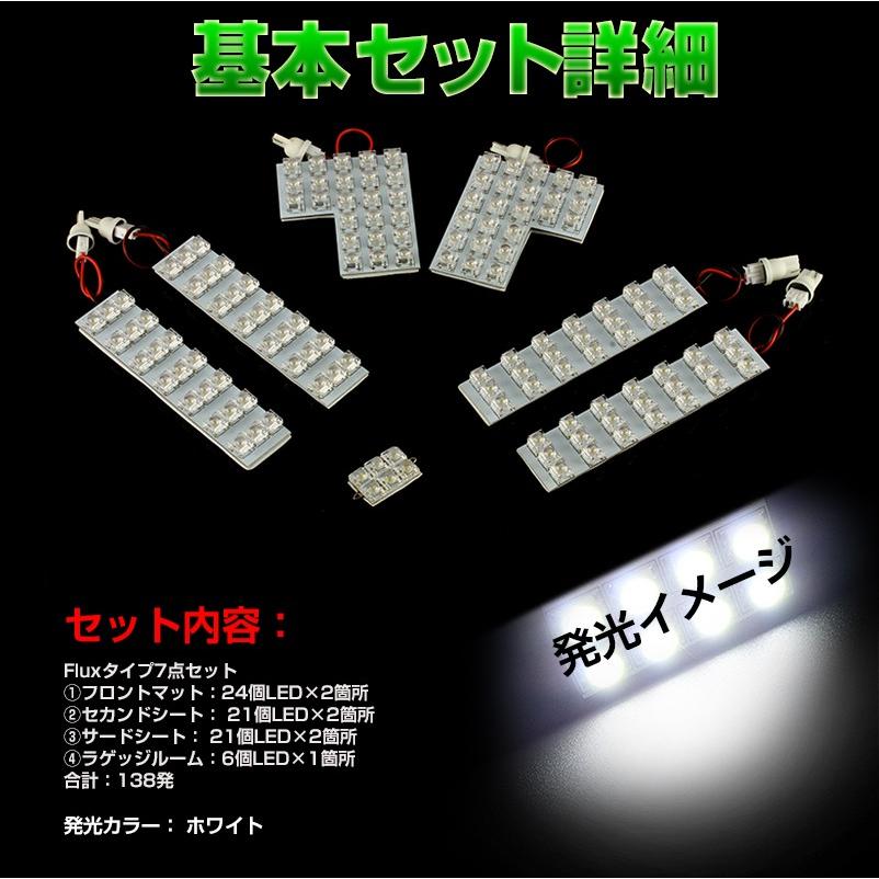 トヨタ エスティマ 50系 前期 後期 Acr Gsr 50w 55w Ahr w 全グレード対応 専用ledルームランプキット Fluxタイプ 7点set Vulcans 通販 Paypayモール