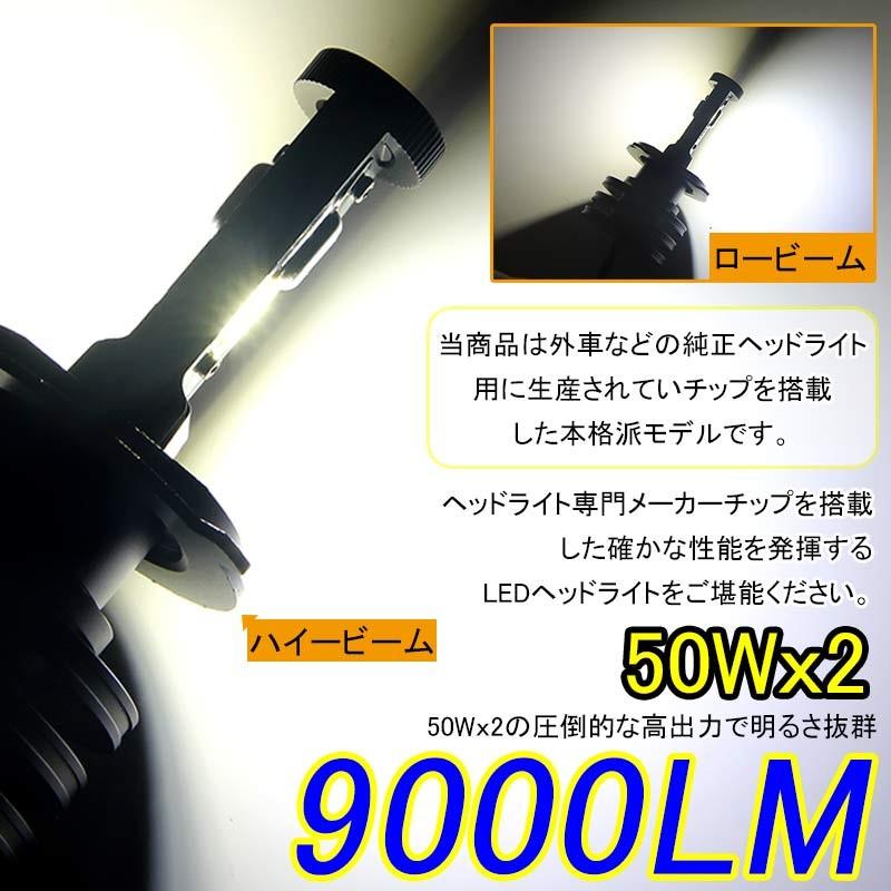 4500LM LEDヘッドライト HB4/9006 50W 6500k 12v/24v対応 ヘッドランプ ライト フォグランプ 1年保証付 車検対応｜vulcans｜03