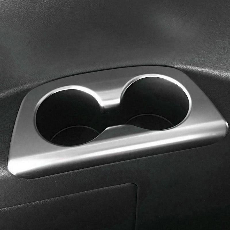 Vulcans セレナ C28 リアドリンクホルダーカバー サテンシルバー 2PCS