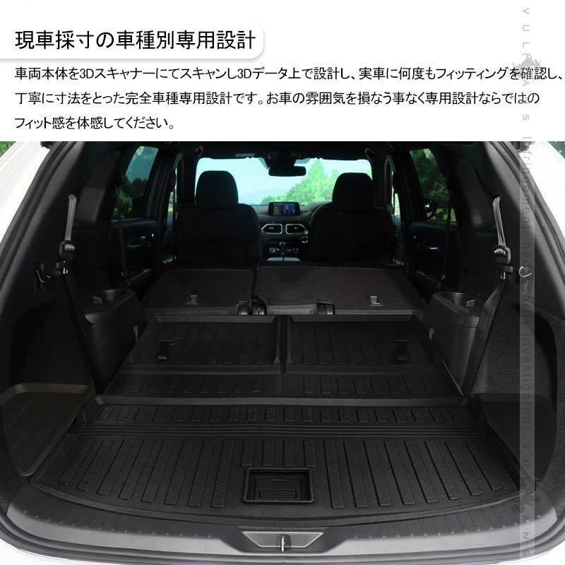 Vulcans CX-8 KG系 3Dラゲッジマット 5枚セット 3D立体構造