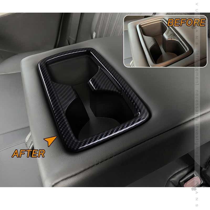 Vulcans ハリアー80系 リアドリンクホルダーガーニッシュ カップ