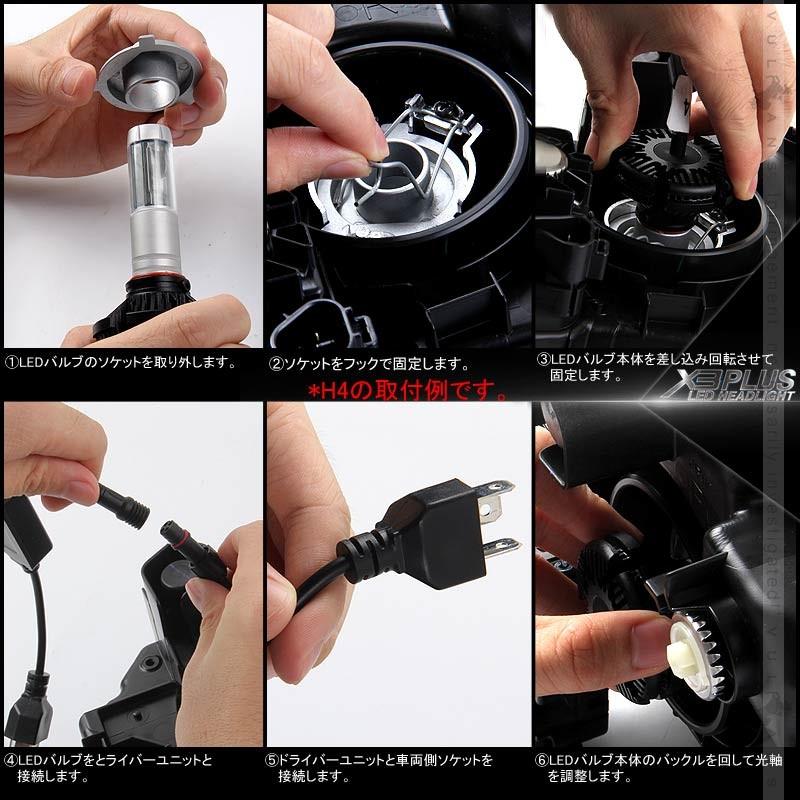 Vulcans 「セール価格」業界初 X3 PLUS LEDヘッドライト C-HR HIR2