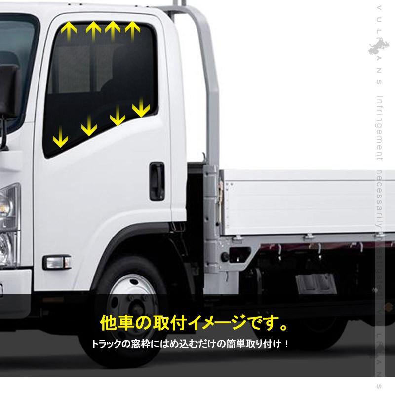 Vulcans 「セール価格」トラック用 日よけ メッシュカーテン UD