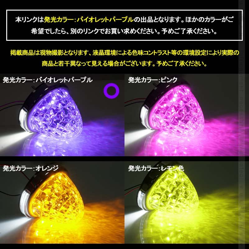 丸型 トラック用 LEDサイドマーカー マーカーランプ 路肩灯機能付 2個 バイオレットパープル バスマーカー トラックマーカー LEDマーカー 車幅灯 日野 日産 :CPS4019:Vulcans - 通販 - Yahoo!ショッピング 丸型 トラック用 LEDサイドマーカー マーカーランプ 路肩灯機能付 2個 バイオレットパープル バスマーカー トラックマーカー LEDマーカー 車幅灯 日野 日産 :CPS4019:Vulcans - 通販 - Yahoo!ショッピング