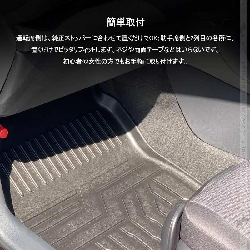 Vulcans 3点で1000円OFFクーポンあり】NEW立体マット ヤリス 3D フロア
