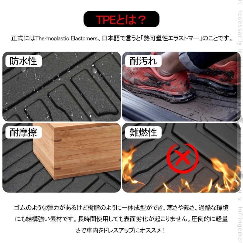 NEW立体マット クラウン アスリート210系 3D フロアマット 5枚 TPE材質 