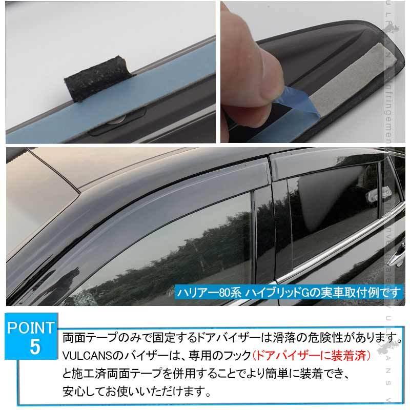 値下げ！60系ハリアーGR 新品サイドバイザー　3点セット 楽天市場】ハリアー 60系 GR SPORT GRスポーツサイドバイザー