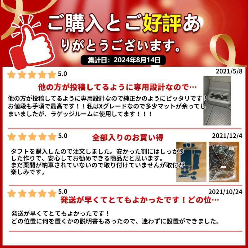 Vulcans タフト LA900S/LA910S型 ドアポケットマット インテリアマット