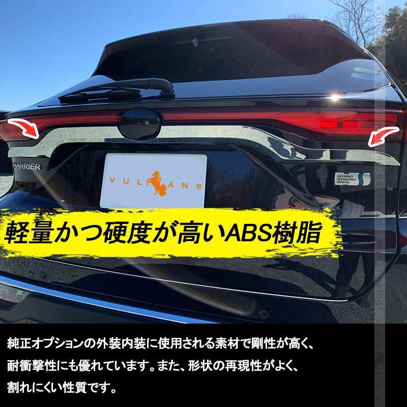 Vulcans 「セール価格」新型ハリアー80系 リアエンブレムサイド
