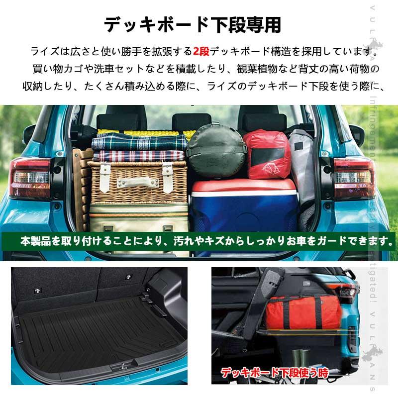 Vulcans 新型ライズ A200A / A210A デッキボード下段用 3Dラゲッジ 
