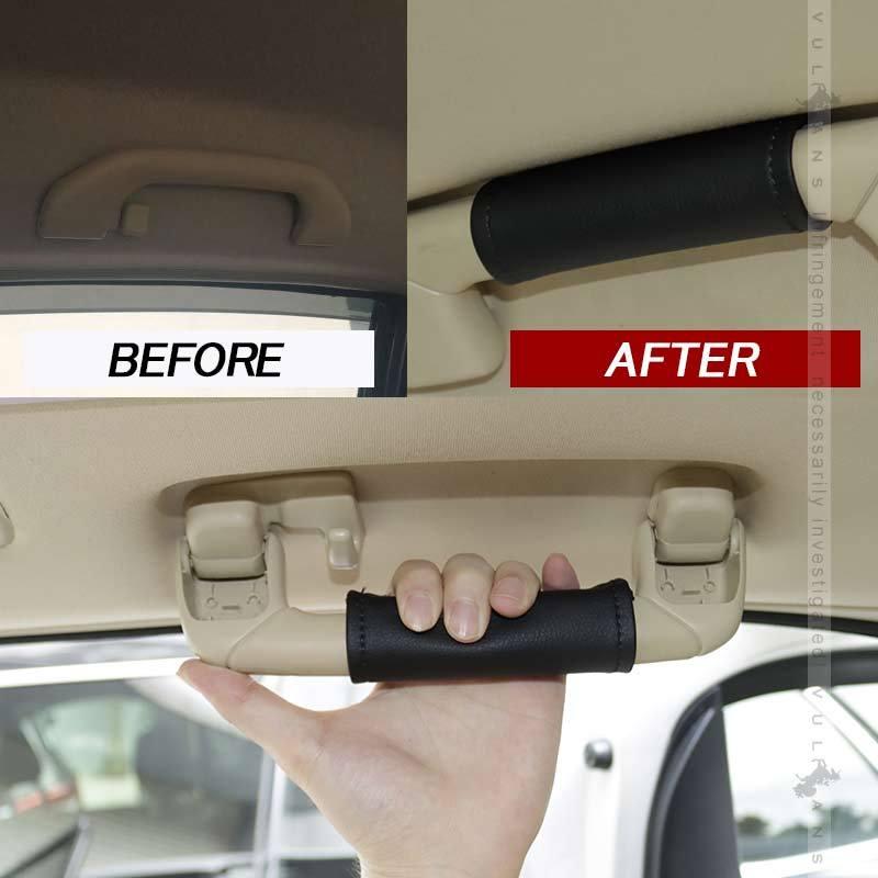 汎用 アシストグリップカバー 運転席側用 助手席側用 2pcs 内装 パーツ カスタム エアロ アクセサリー 安全運転 キズ防止 アルファード30系 ヴェルファイア Cps4472 Vulcans 通販 Yahoo ショッピング
