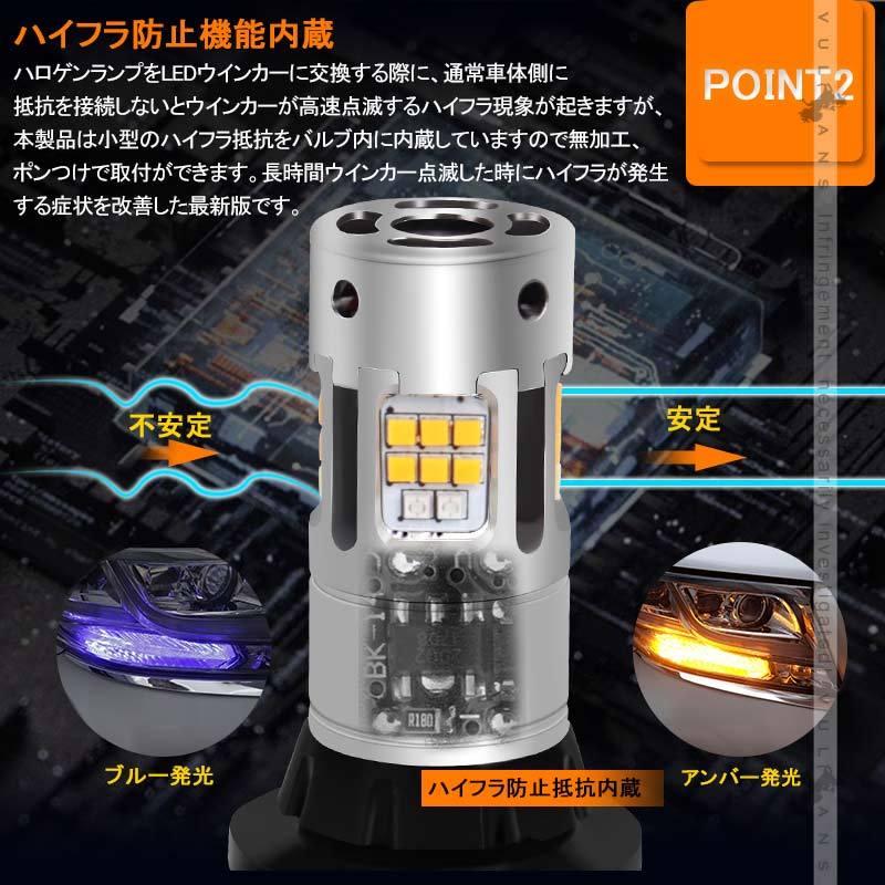 Vulcans T20 ピンチ部違い LEDウィンカーポジションキット 2色切り替え