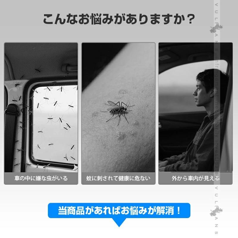 Vulcans RAV4 50系 防虫ネット サイドドア用 バックドア用 防虫 虫よけ
