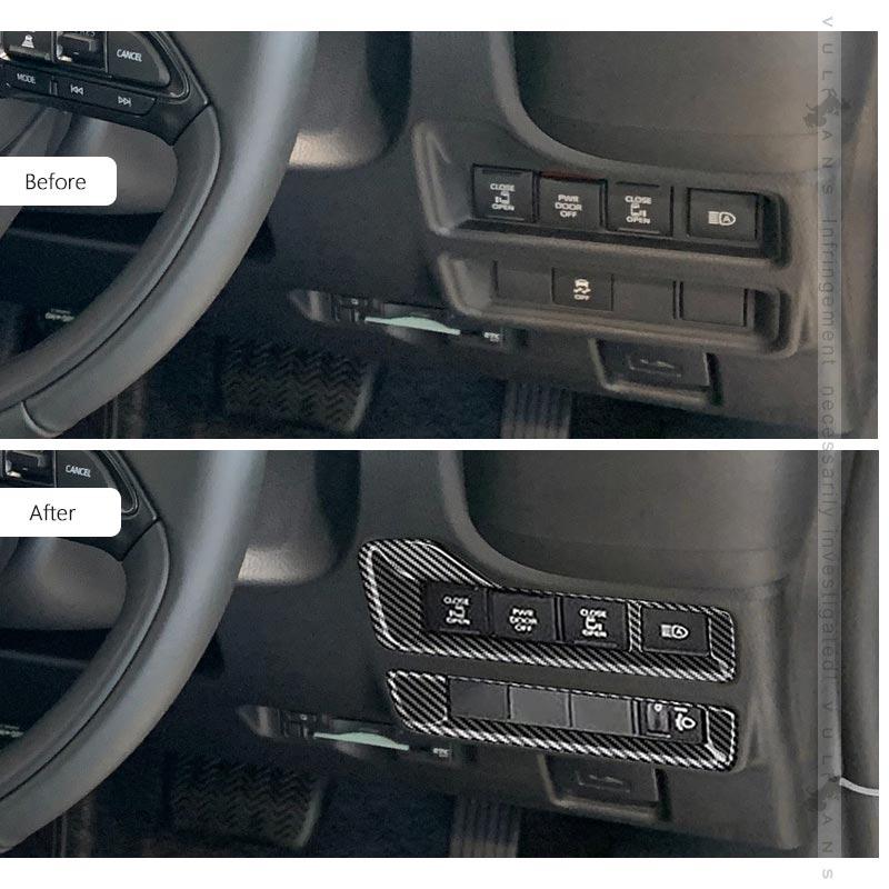 Vulcans 「セール価格」新型シエンタ 10系 カーボン調 スイッチパネル