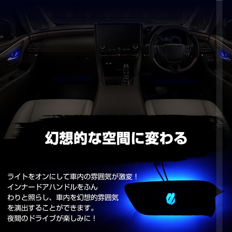 Vulcans アルファード 40系 ヴェルファイア インナードアハンドルLED