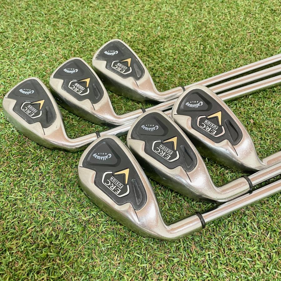 キャロウェイ E.R.Cフュージョン レフティ アイアン6本セット メンズゴルフ キャロウェイ E.R.Cフュージョン レフティ アイアン6本セット メンズゴルフ