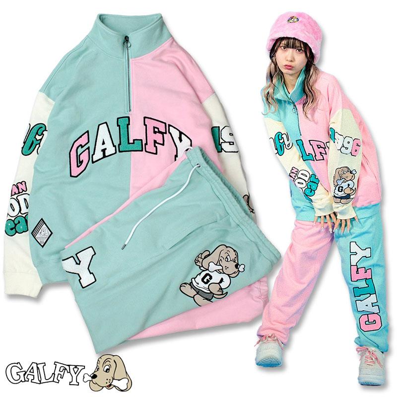 ガルフィーセットアップ クレイジーわんわん大学 GALFY 124004 トレーナー_4