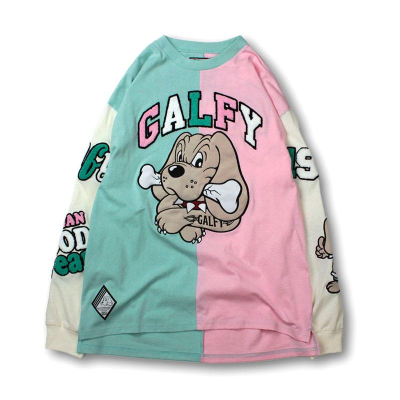 GALFY ガルフィー クレイジーわんわん 大学ロンT ゆったり Lサイズ GALFY（ガルフィー） クレイジーわんわん大学 ロンT GALFY 124005 長袖