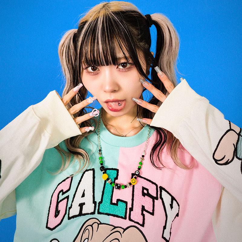 GALFY（ガルフィー） クレイジーわんわん大学 ロンT GALFY 124005 長袖
