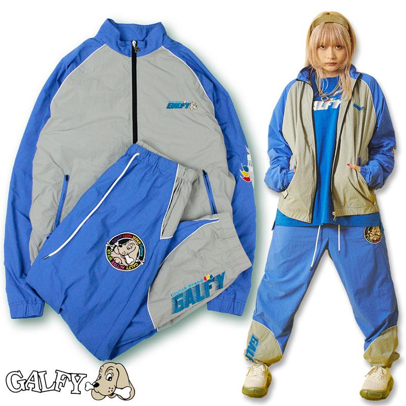 GALFY（ガルフィー） GALFY SPEED セットアップ 134017 黒 青 紫 L XL