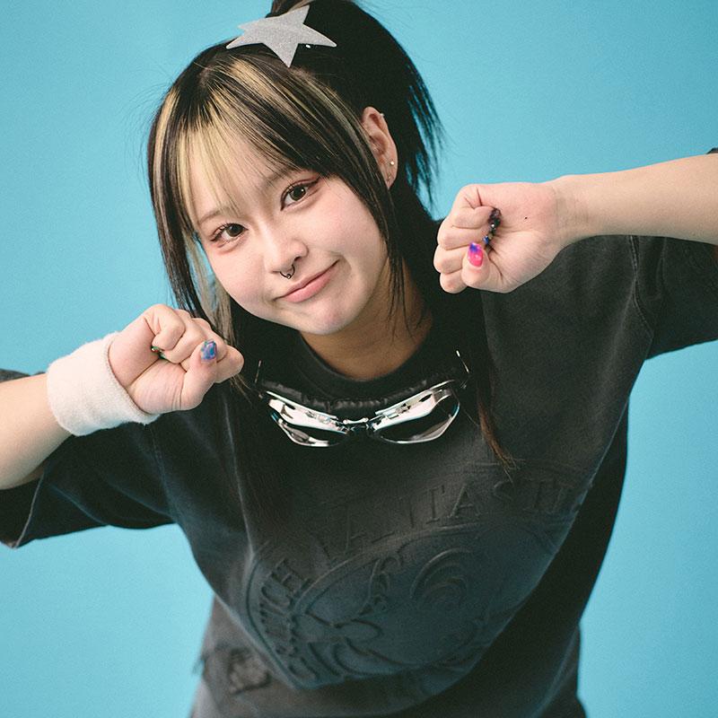 GALFY（ガルフィー） ぷくぷくGALFY Tee 142005 半袖Tシャツ BLACK S