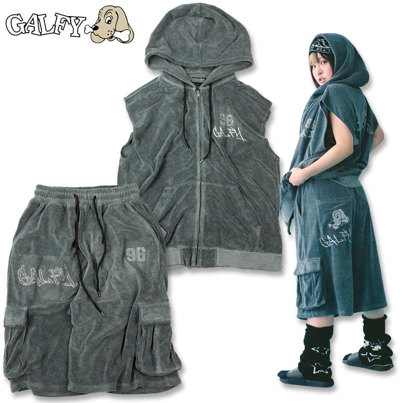 GALFY（ガルフィー） あの頃のギャル的ノースリパーカー ファット
