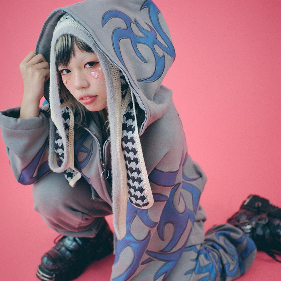 GALFY 部族系ダブダブパーカー 小型犬 GALFY 部族系ダブダブパーカー 小型犬 GALFY 部族系ダブダブ