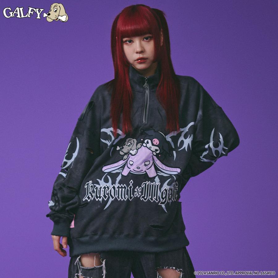 GALFY（ガルフィー） クロミ × コラボ イルガルフィームラ染めハーフ