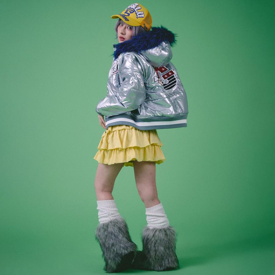 P☆K GALFY（ガルフィー） アメカジお兄のエモウソダウン 144019 #20 BLACK