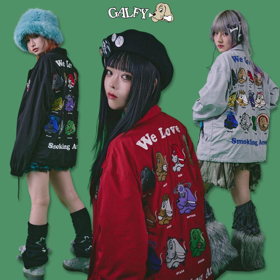 GALFY（ガルフィー） ヤニラバーズコーチJKT 144031 #20 BLACK #120