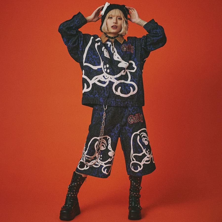 GALFY/ガルフィー　GAL ひょうちゃんパンツ、ブルゾン　セットアップ GALFY（ガルフィー） GALFY GALひょうちゃんブルゾン GALひょうちゃん