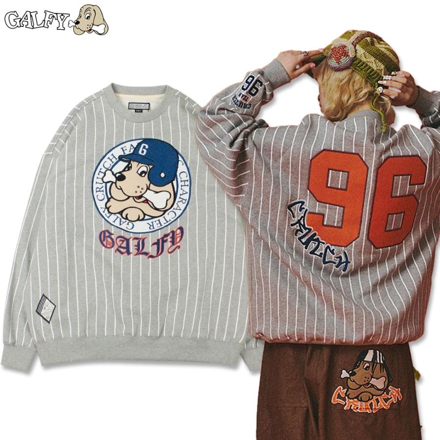 GALFY ガルフィー バッセンスウェット トレーナー 151008 L 中型犬 XL 大型犬 #20 BLACK #50 PINK #120 杢GRAY メンズ レディース ギャル 25SS_6