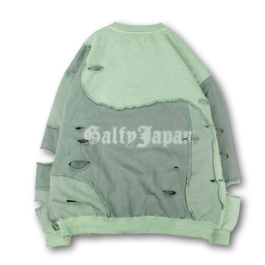 GALFY（ガルフィー） ツギハギゾンビ スウェット トレーナー L 中型犬