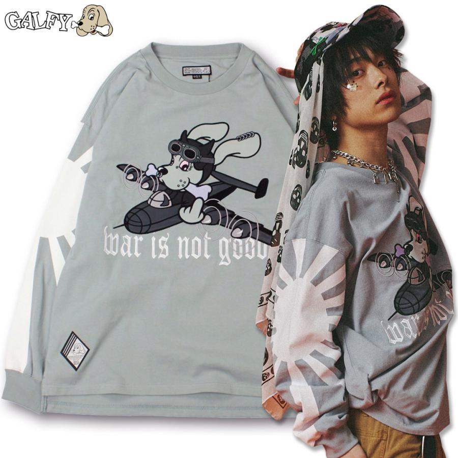 GALFY（ガルフィー） 反戦 ロンTee Tシャツ L 中型犬 XL 大型犬 151021