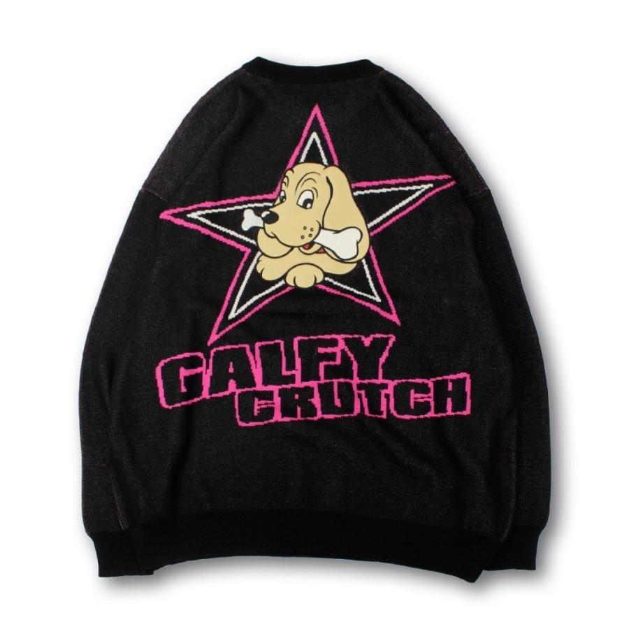 ガルフィー GALFY 星のガルフィー セーター ニット 長袖 151030 #20 BLACK #50 PINK #70 L.BLUE ヤンキー 25SS