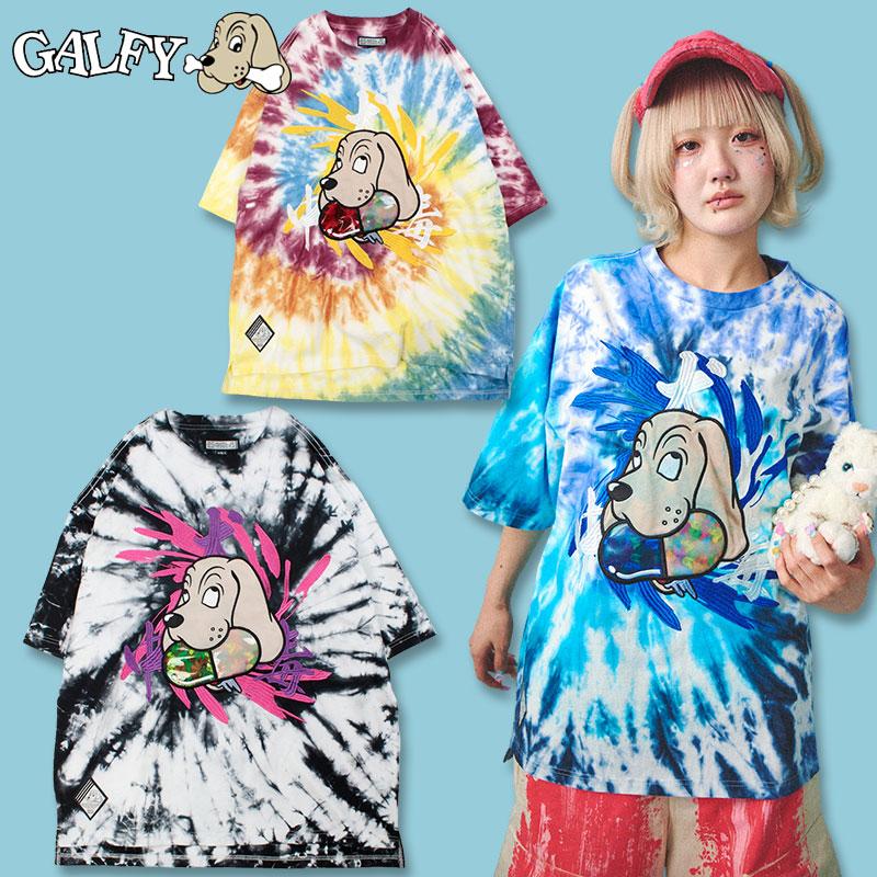 GALFY（ガルフィー） 犬中毒 Tee 半袖 Tシャツ 152017 #20 BLACK #70